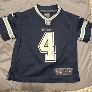 Nike Cowboys Navy and White Jersey
